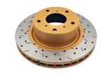 DBA HD Series 4000XS Brake Rotors for 2004 GTO - DBA4040XS Disc Rotor, Cross-Drilled, Slotted, 4000 XS Series, Uni-Directional, Pontiac, Front, Each thumbnail 5