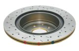 DBA HD Series 4000XS Brake Rotors DBA42309XS Disc Rotor, Cross-Drilled, Slotted, 4000 XS Series, Uni-Directional, Infiniti, Nissan, Rear, Each thumbnail 5