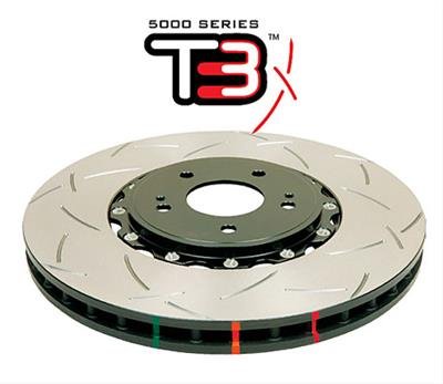 DBA Club Spec 5000 T3 Brake Rotors for 2014 CHEROKEE, 2011-2015 GRAND CHEROKEE - DBA52635BLKS Disc Rotor