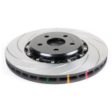 DBA Club Spec 5000 T3 Brake Rotors DBA52030BLKS Series Slotted Rotor, Black Hat thumbnail 3