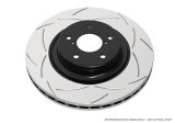 DBA Street Series T2 Disc Brake Rotors for 2008-2012 LIBERTY, 2007-2011 NITRO - DBA2424S Slotted Rotor thumbnail 4