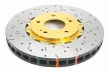 DBA HD Series 5000XS Brake Rotors for 2005-2006 LANCER - DBA52218GLDXS Rotor, 5000XS, Vented, Cross-Drilled and Slotted Surface, Iron, Gold Painted, Mitsubishi, Front, Each thumbnail 6