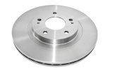 Disc Brakes Australia USA LLC Brake Rotors DBA417X Street Gold Cross-drilled/slotted KP [ Mitsubishi EVO IV 96 / Outlander 2012-> F ] thumbnail 1