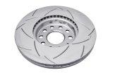 Disc Brakes Australia USA LLC Brake Rotors DBA2810S Street T2 Slotted [ Audi / VW & Skoda 03-> F ] thumbnail 3
