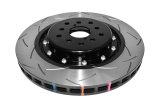 Disc Brakes Australia USA LLC Brake Rotors DBA53050BLKS-10 5000 Fully Assembled 2-piece Black Hat T3 Slot KP [ Subaru WRX STi (Brembo 6 Pot R Yellow Calipers) 19 Inch Rim 04/17-> F ] thumbnail 1