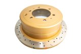 DBA HD Series 4000XS Brake Rotors for 1992-1997 LAND CRUISER, 1996-1997 LX450 - DBA4786XS Disc Rotor, Cross-Drilled, Slotted, 4000 XS Series, Uni-Directional, Lexus, Rear, Each thumbnail 4