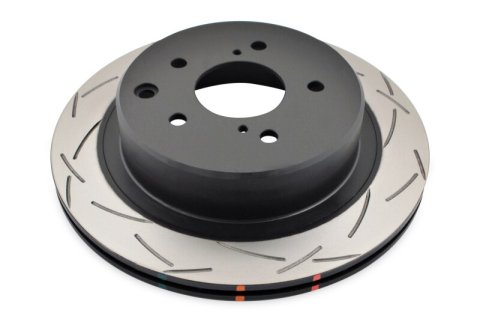 DBA Club Spec 4000 T3 Brake Rotors for 1989-1996 300ZX - DBA4908S Disc Rotor, Slotted Design, Series, Uni-Directional, Nissan, Rear, Each thumbnail 5