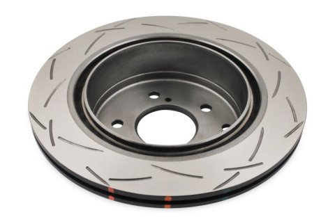 DBA Club Spec 4000 T3 Brake Rotors for 1989-1996 300ZX - DBA4908S Disc Rotor, Slotted Design, Series, Uni-Directional, Nissan, Rear, Each thumbnail 6