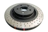 Disc Brakes Australia USA LLC Brake Rotors DBA42164XD 4000 XD Crossdrilled and Dimpled KP [ Ford Mustang 15-> F ] thumbnail 2