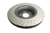 Disc Brakes Australia USA LLC Brake Rotors DBA42164XD 4000 XD Crossdrilled and Dimpled KP [ Ford Mustang 15-> F ] thumbnail 3