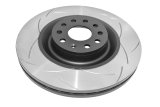 Disc Brakes Australia USA LLC Brake Rotors DBA2808S Street T2 Slotted KP [ VW Golf R32 04-> F ] thumbnail 1