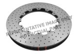 Disc Brakes Australia USA LLC Brake Rotors DBA53922.1XD 5000 Rotor Cross Drilled/Dimpled 356mm X 28mm KP [ Toyota Yaris GR GXPA16R 1.7L Turbo 08/20-> F ] with NAS nuts thumbnail 6