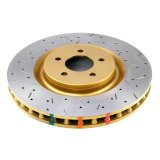 DBA HD Series 4000XS Brake Rotors for 2005-2013 MUSTANG - DBA42124XS Disc Rotor, Cross-Drilled, Slotted, 4000 XS Series, Uni-Directional, Ford, Mustang, Front, Each thumbnail 8