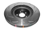 DBA Club Spec 4000 T3 Brake Rotors DBA42166S Rotor, T3, Vented, Slotted Surface, Iron, Black Painted, Ford, Front, Each thumbnail 4