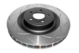 DBA Club Spec 4000 T3 Brake Rotors DBA42166S Rotor, T3, Vented, Slotted Surface, Iron, Black Painted, Ford, Front, Each thumbnail 7
