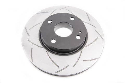 Disc Brakes Australia USA LLC Brake Rotors DBA2572S Street T2 Slot KP [ Mazda 2 Series DJ 1.5L 15-> F ] thumbnail 1