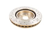 Disc Brakes Australia USA LLC Brake Rotors DBA2744X Street Gold Cross-drilled/slotted KP [ Toyota Camry Series ASV70R, AXVH71R & GSV70R 2.5L & 3.4L 11/17 -> F ] thumbnail 2