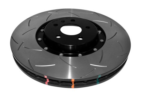 Disc Brakes Australia USA LLC Brake Rotors DBA52774BLKS 5000 Fully Assembled 2-piece Black Hat T3 Slot 380mm x 36mm KP [ Audi SQ5 3.0L 15-17 A8 Quattro 4.0L 14-17 F] thumbnail 2