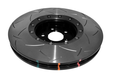 Disc Brakes Australia USA LLC Brake Rotors DBA52774BLKS 5000 Fully Assembled 2-piece Black Hat T3 Slot 380mm x 36mm KP [ Audi SQ5 3.0L 15-17 A8 Quattro 4.0L 14-17 F] thumbnail 3