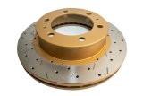 DBA HD Series 4000XS Brake Rotors DBA42714XS Disc Rotor, Cross-Drilled, Slotted, 4000 XS Series, Uni-Directional, Toyota, Front, Each thumbnail 5