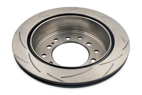 DBA Street Series T2 Disc Brake Rotors for 2003-2010 4RUNNER, 2006-2009 GX470, 1996-2004 LAND CRUISER - DBA793S Rotor, Slotted, Series, Uni-Directional, Toyota, Rear, Each thumbnail 3