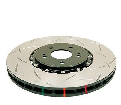 DBA Club Spec 5000 T3 Brake Rotors DBA52020BLKS Rotor, T3, Vented, Slotted Surface, Iron, Black Painted, Pontiac, Front, Each thumbnail 2