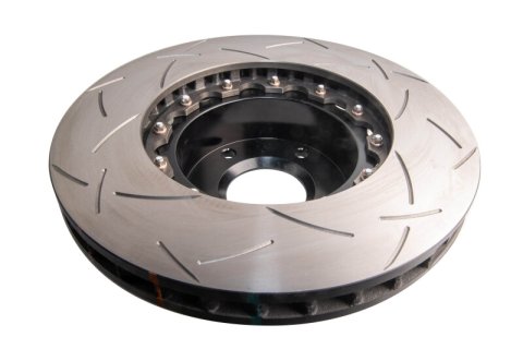 DBA Club Spec 5000 T3 Brake Rotors DBA52020BLKS Rotor, T3, Vented, Slotted Surface, Iron, Black Painted, Pontiac, Front, Each thumbnail 8