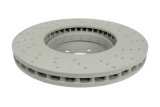 Disc Brakes Australia USA LLC Brake Rotors DBA3378HOEX Hybrid Composite Rotor OE X-Drilled [ Mercedes S350D & S400 Hybrid F ] thumbnail 2