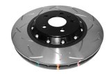 Disc Brakes Australia USA LLC Brake Rotors DBA52832BLKS 5000 Fully Assembled 2-piece Black Hat T3 Slot KP [ Audi S4 S5 quattro 08-> Q5 quattro 09-> F ] thumbnail 1