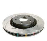 DBA Club Spec 4000 T3 Brake Rotors DBA42114S Disc Rotor, Slotted Design, Series, Uni-Directional, Ford, Mustang, Rear, Each thumbnail 1