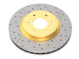 DBA Street Series X-Gold Disc Brake Rotors for 2005-2009 DURANGO, 2004-2010 RAM 1500 - DBA2443X Rotor thumbnail 4