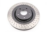 Disc Brakes Australia USA LLC Brake Rotors DBA42990XD 4000 Crossdrilled/Dimpled KP [ Corvette C6 05-> F ] thumbnail 1