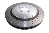 Disc Brakes Australia USA LLC Brake Rotors DBA52844.1XD 4999 Rotor Cross Drilled/Dimpled KP 370mmx34mm [ AUDI-RS3 -> F ] NAS Nuts Included thumbnail 1