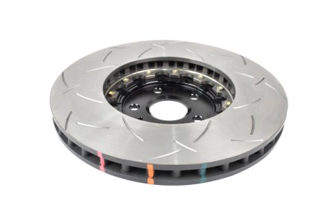 Disc Brakes Australia USA LLC Brake Rotors DBA53940BLKS 5000 Fully Assembled 2-piece Black Hat T3 slotted KP [ Chev Camaro ZL1 19-> F ] thumbnail 2