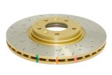 DBA HD Series 4000XS Brake Rotors for 2006-2007 6 - DBA42960XS Disc Rotor, Cross-Drilled, Slotted, 4000 XS Series, Uni-Directional, Mazda, Front, Each thumbnail 4