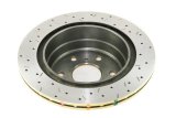 DBA HD Series 4000XS Brake Rotors DBA42011XS Disc Rotor, Cross-Drilled, Slotted, 4000 XS Series, Uni-Directional, Caddky, Chevrolet, GMC, Rear, Each thumbnail 6