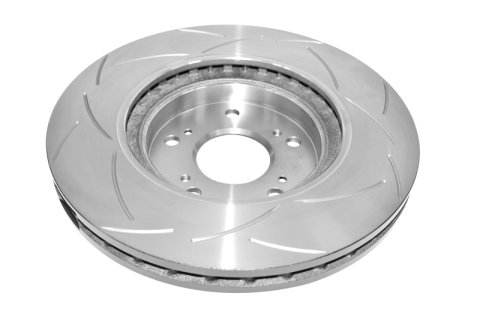 DBA Street Series T2 Disc Brake Rotors DBA2510S Rotor, Slotted, Series, Uni-Directional, Acura, Honda, Front, Each thumbnail 4