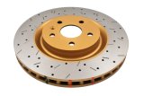 DBA HD Series 4000XS Brake Rotors DBA42604XS Disc Rotor, Cross-Drilled, Slotted, 4000 XS Series, Uni-Directional, Chevrolet, Camaro, Front, Each thumbnail 5