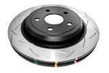 DBA Club Spec 4000 T3 Brake Rotors DBA42633S Rotor, T3, Vented, Slotted Surface, Iron, Black Painted, Jeep, Rear, Each thumbnail 7