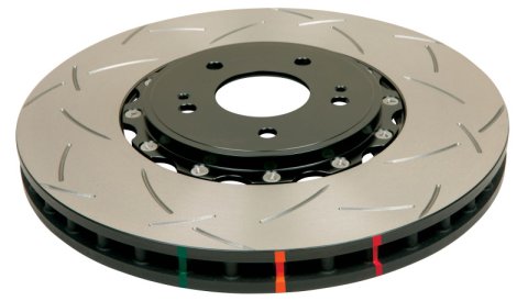 DBA Club Spec 5000 T3 Brake Rotors for 2004-2014 IMPREZA, 2015-2017 WRX, 2015-2016 WRX STI - DBA5654BLKS-10 Rotor, T3, Vented, Slotted Surface, Iron, Black Painted, Subaru, Front, Each thumbnail 7
