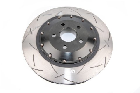 DBA Club Spec 5000 T3 Brake Rotors for 2004-2014 IMPREZA, 2015-2017 WRX, 2015-2016 WRX STI - DBA5654BLKS-10 Rotor, T3, Vented, Slotted Surface, Iron, Black Painted, Subaru, Front, Each thumbnail 9