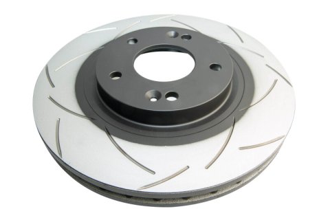 Disc Brakes Australia USA LLC Brake Rotors DBA2456S Street T2 Slot KP [ Hyundai IX35, i45 & Sonata 05-> F ]