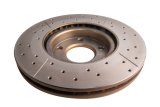 Disc Brakes Australia USA LLC Brake Rotors DBA2956X Street Gold Cross-drilled/slotted [ Mazda 3 SP23 03-08 F ] thumbnail 3