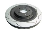 Disc Brakes Australia USA LLC Brake Rotors DBA2599S Street T2 Slot KP [ Porsche Macan 06/14-> PR Code 2EK 18 Inch Rim Red Calipers R ] thumbnail 1