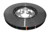 Disc Brakes Australia USA LLC Brake Rotors DBA52774SLVXD 5000 Fully Assembled 2-piece Silver Hat Cross Drilled/Dimpled 380mm x 36mm KP [ Audi SQ5 3.0L 15-17 A8 Quattro 4.0L 14-17 F] thumbnail 2