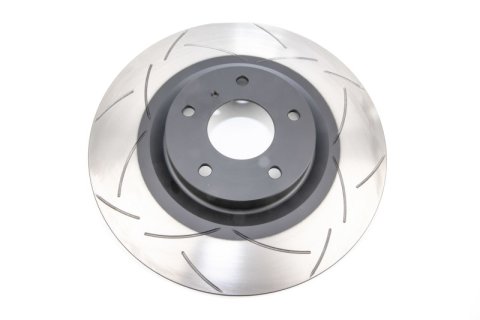 DBA Street Series T2 Disc Brake Rotors DBA2308S Rotor, Slotted, Series, Uni-Directional, Infiniti, Nissan, Front, Each thumbnail 4