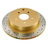 DBA HD Series 4000XS Brake Rotors for 2003-2006 FX35, FX45, 2005-2014 MURANO - DBA42313XS Disc Rotor, Cross-Drilled, Slotted, 4000 XS Series, Uni-Directional, thumbnail 8