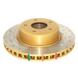 DBA HD Series 4000XS Brake Rotors for 2005-2006 GTO - DBA42020XS Disc Rotor, Cross-Drilled, Slotted, 4000 XS Series, Uni-Directional, Pontiac, Front, Each thumbnail 7