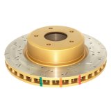 DBA HD Series 4000XS Brake Rotors for 2005-2006 GTO - DBA42020XS Disc Rotor, Cross-Drilled, Slotted, 4000 XS Series, Uni-Directional, Pontiac, Front, Each thumbnail 9
