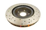 DBA HD Series 4000XS Brake Rotors DBA42028XS Disc Rotor, Cross-Drilled, Slotted, 4000 XS Series, Uni-Directional, Pontiac, Front, Each thumbnail 5
